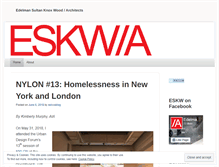 Tablet Screenshot of eskwblog.com
